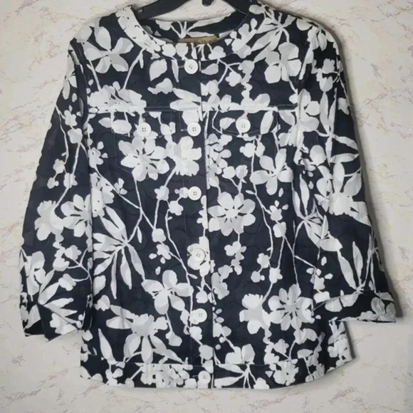 Peck & Peck | Jacket  | Size M | Black and White - Picture 2 of 9
